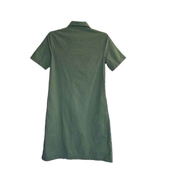 Urban Outfitters Green Shirt Dress Small Double Breasted Button Front - Picture 2 of 5